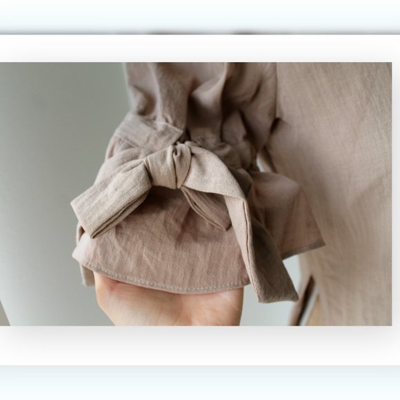 NWOT Band of Gypsies Tan Cropped Jacket Small - Picture 6 of 6